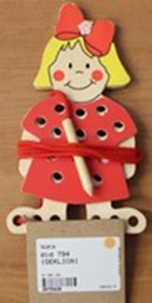 Deklica, Didaktična Igra Za Učenje šivanja