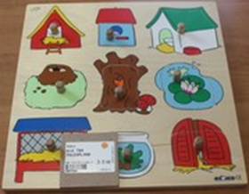 Inlegplank Surprise Vogelhuisje (Živalska Bivališča)